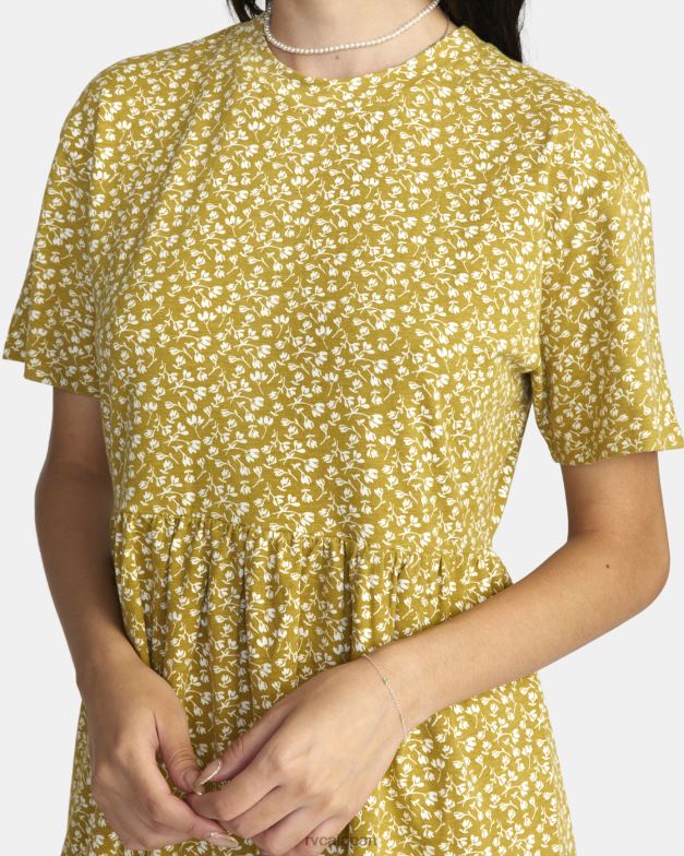 衣類 TP8J1550 ブロンズ RVCA 女性 シティバイブミニドレス