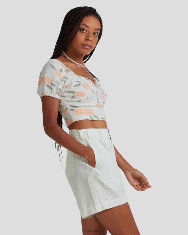 衣類 TP8J1555 ピスタチオ RVCA 女性 ヨットクラブショートパンツ