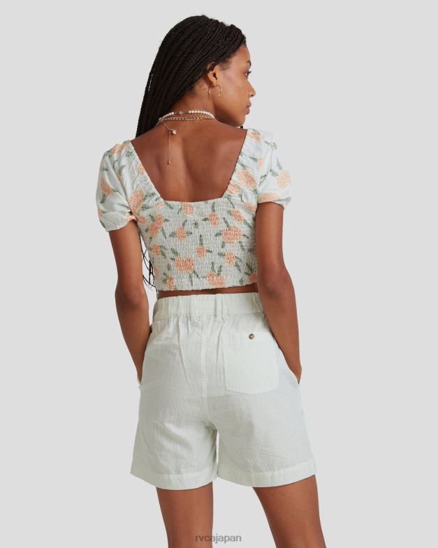 衣類 TP8J1555 ピスタチオ RVCA 女性 ヨットクラブショートパンツ
