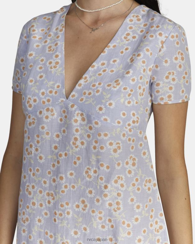 衣類 TP8J1559 宇宙の空 RVCA 女性 ヴェーダ ミニドレス