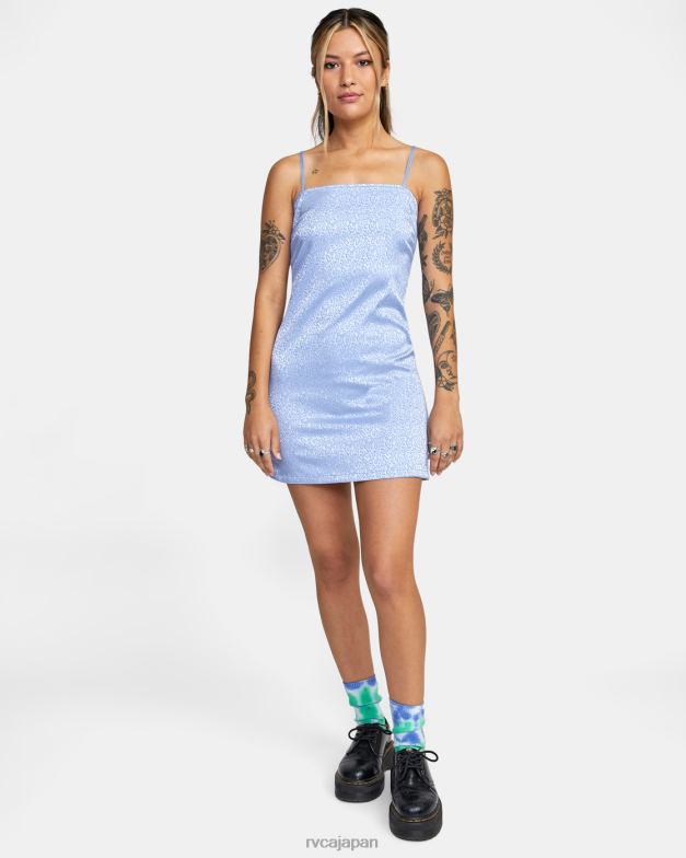 衣類 TP8J1560 グレーパープル RVCA 女性 エクスプローラータンクドレス
