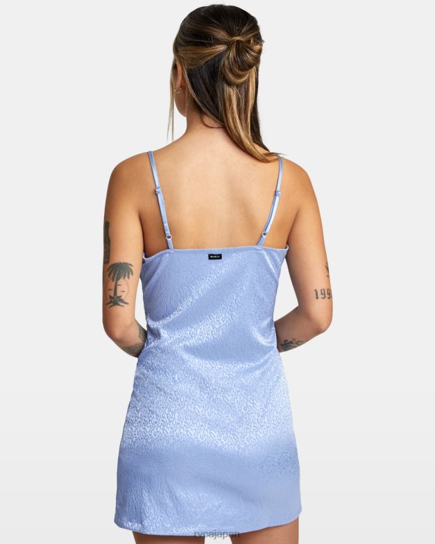 衣類 TP8J1560 グレーパープル RVCA 女性 エクスプローラータンクドレス