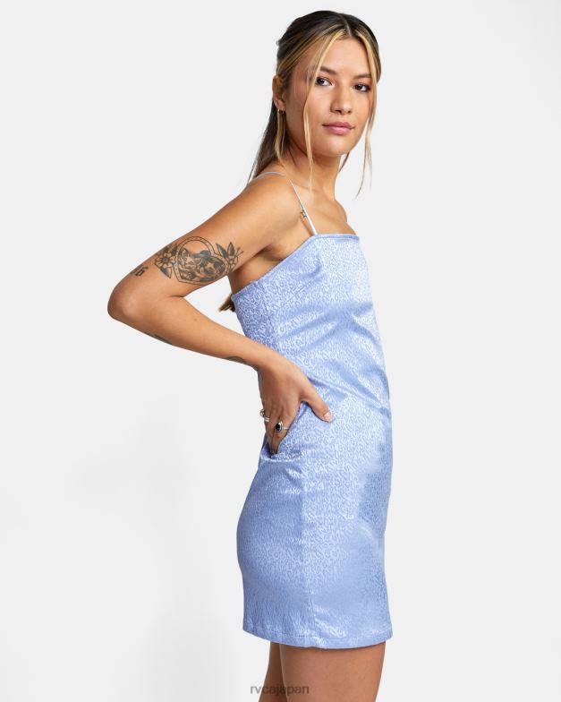 衣類 TP8J1560 グレーパープル RVCA 女性 エクスプローラータンクドレス