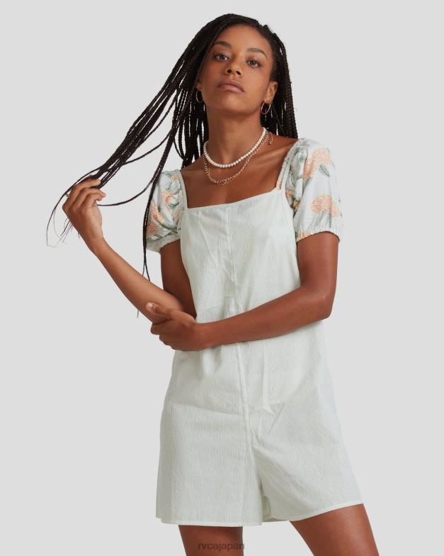 衣類 TP8J1574 ピスタチオ RVCA 女性 ヨットクラブロンパース