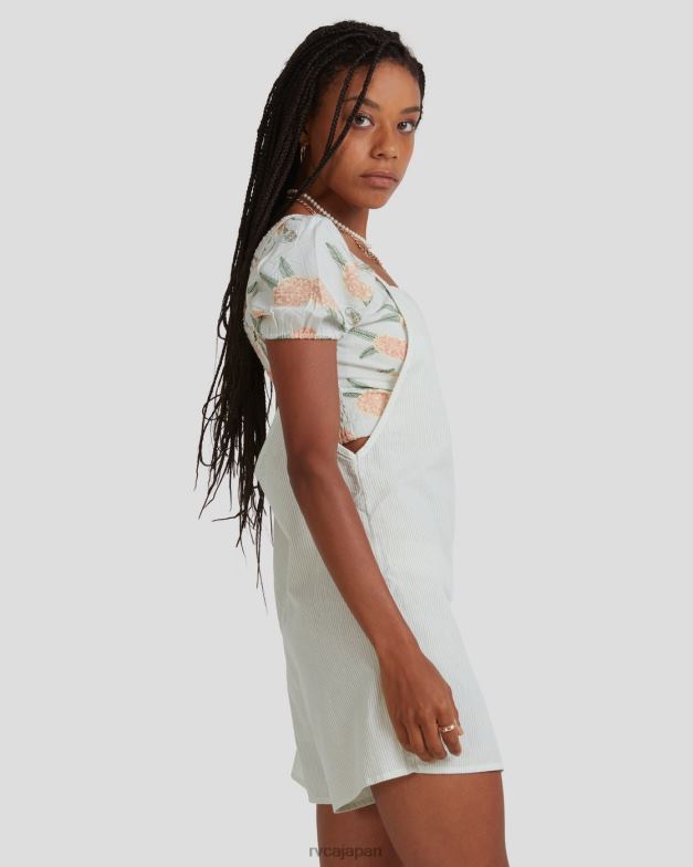 衣類 TP8J1574 ピスタチオ RVCA 女性 ヨットクラブロンパース