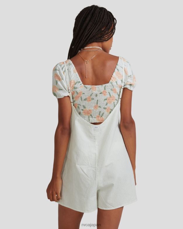 衣類 TP8J1574 ピスタチオ RVCA 女性 ヨットクラブロンパース