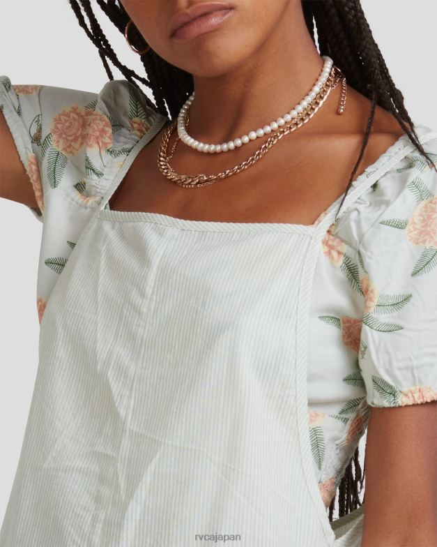 衣類 TP8J1574 ピスタチオ RVCA 女性 ヨットクラブロンパース