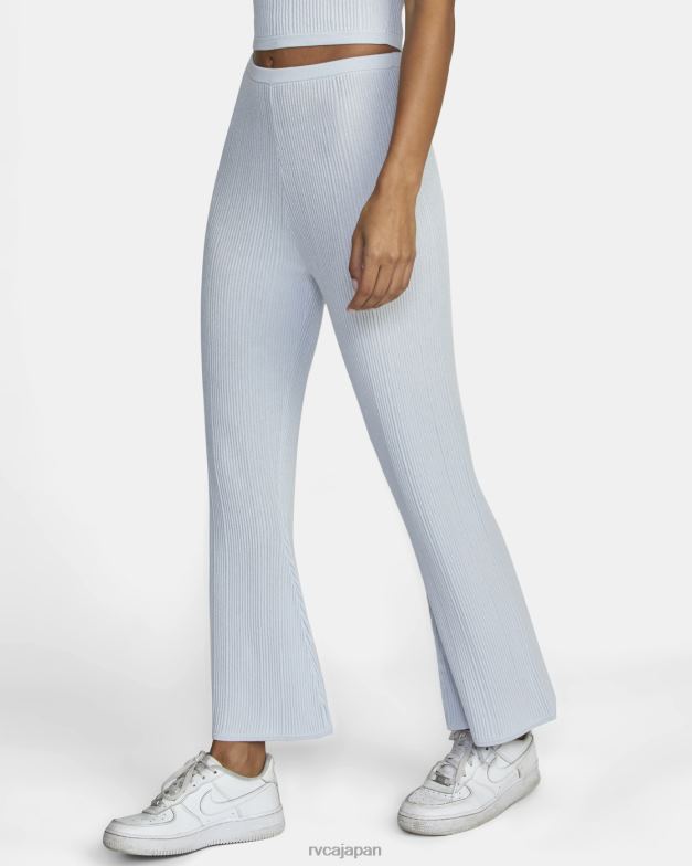 衣類 TP8J1585 ハロゲンブルー RVCA 女性 スワーブフレアパンツ