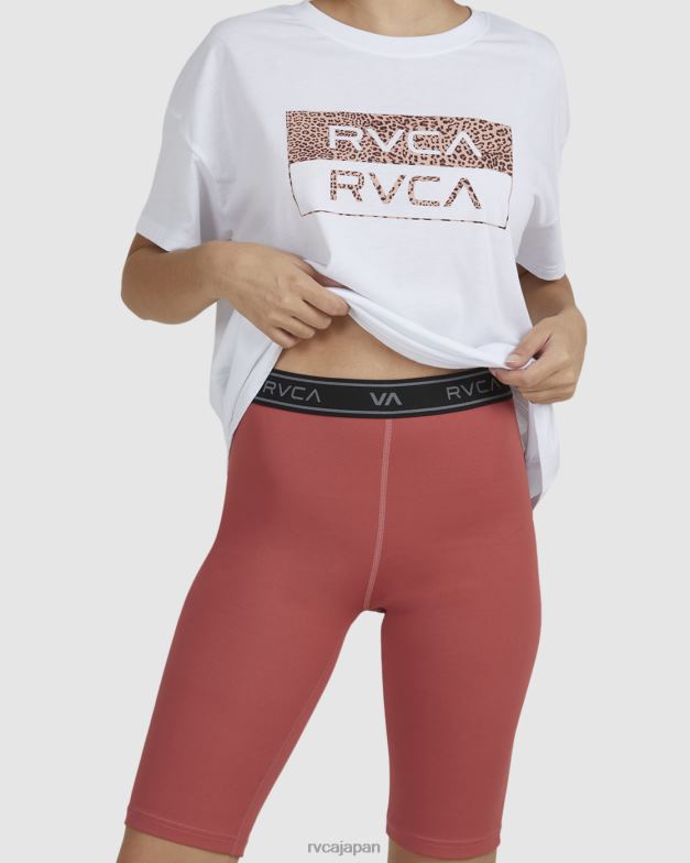 衣類 TP8J1587 ショウガ RVCA 女性 ベースバイカーショーツ 10.5