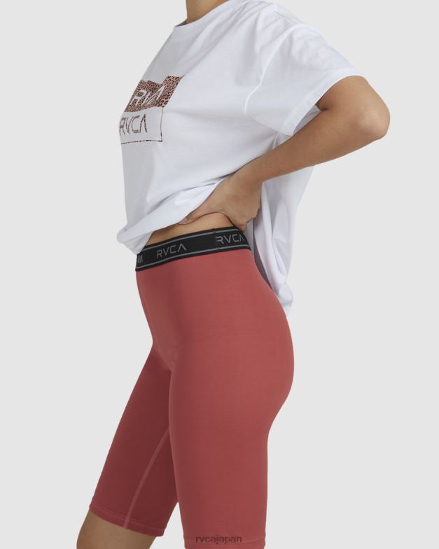 衣類 TP8J1587 ショウガ RVCA 女性 ベースバイカーショーツ 10.5
