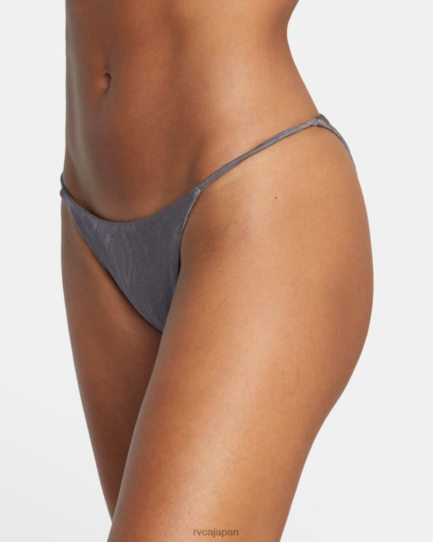 泳ぐ TP8J1589 サメ RVCA 女性 フェラルミディアムフレンチビキニボトムス