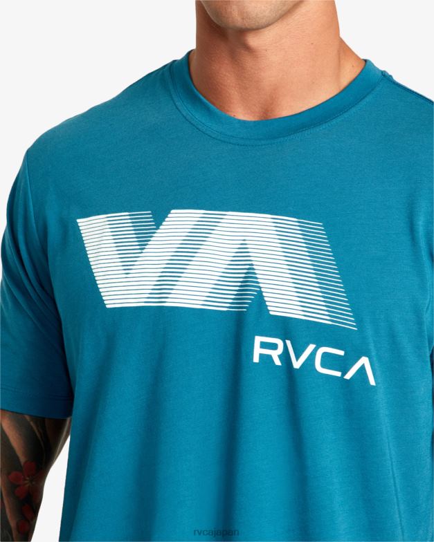 衣類 TP8J15 ティール RVCA 男性 va ブラー ティー