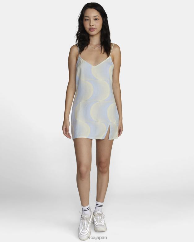 衣類 TP8J1608 ハロゲンブルー RVCA 女性 スリップアップミニドレス