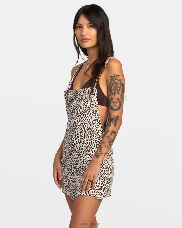 泳ぐ TP8J1613 ジャワ RVCA 女性 スタンダードロンパース