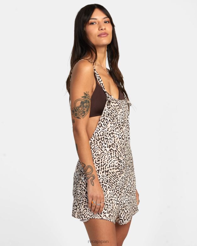 泳ぐ TP8J1613 ジャワ RVCA 女性 スタンダードロンパース