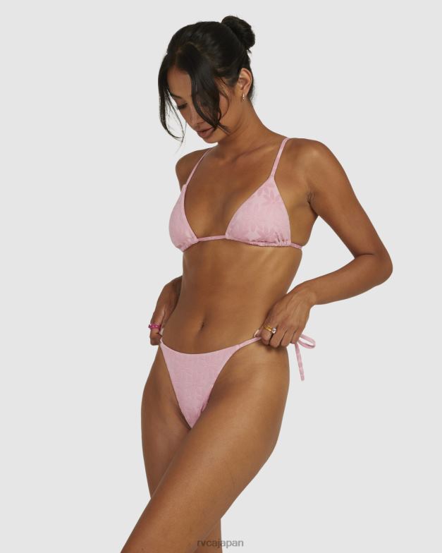 泳ぐ TP8J1637 シーピンク RVCA 女性 デイジー 露出度の高いビキニボトムス