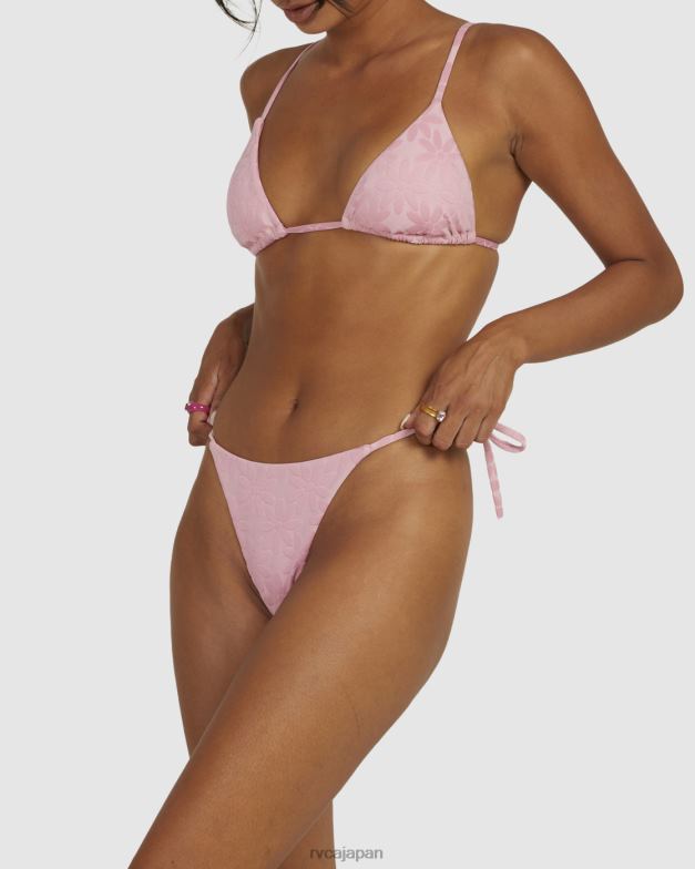 泳ぐ TP8J1637 シーピンク RVCA 女性 デイジー 露出度の高いビキニボトムス