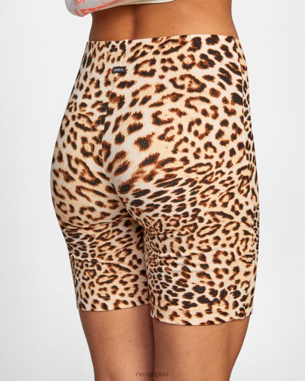 衣類 TP8J1645 ライト・ブラウン RVCA 女性 プッシュイットバイクショーツ