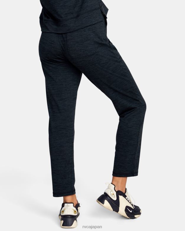 衣類 TP8J1648 ブラックヘザー RVCA 女性 C-ableトレーニングパンツ