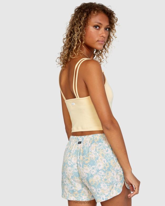 衣類 TP8J1650 アプリコット RVCA 女性 カナリアキャミトップ