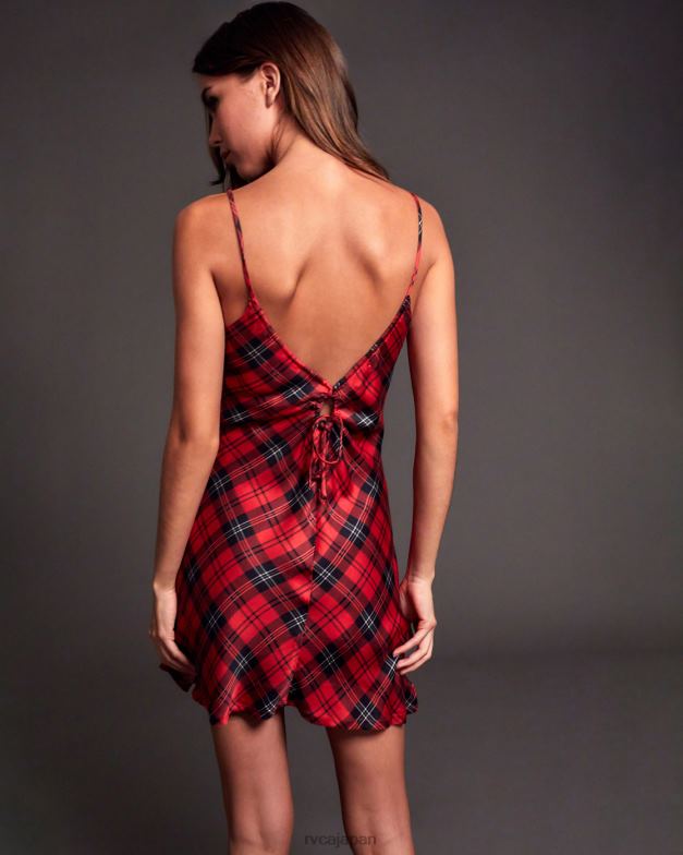 衣類 TP8J1652 菊 RVCA 女性 ブレイク ミニスリップドレス