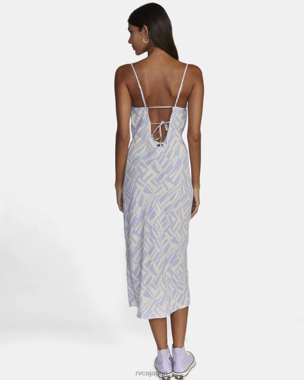 衣類 TP8J1654 宇宙の空 RVCA 女性 シンクレア ミディドレス