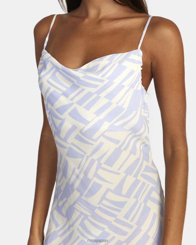 衣類 TP8J1654 宇宙の空 RVCA 女性 シンクレア ミディドレス