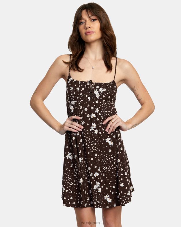 衣類 TP8J1657 ジャワ RVCA 女性 残業用サンドレス