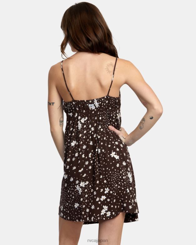 衣類 TP8J1657 ジャワ RVCA 女性 残業用サンドレス