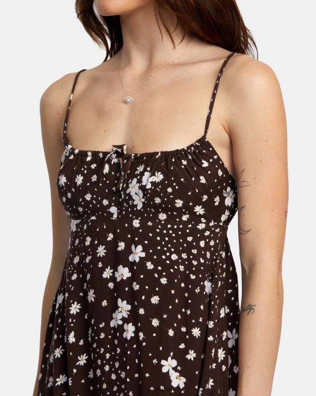 衣類 TP8J1657 ジャワ RVCA 女性 残業用サンドレス