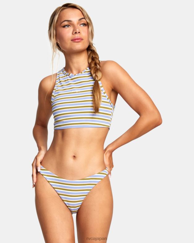 泳ぐ TP8J1668 マルチ RVCA 女性 何日も露出度の高いフランス製ビキニボトム