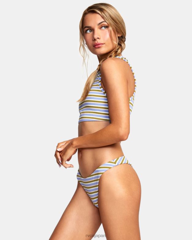 泳ぐ TP8J1668 マルチ RVCA 女性 何日も露出度の高いフランス製ビキニボトム