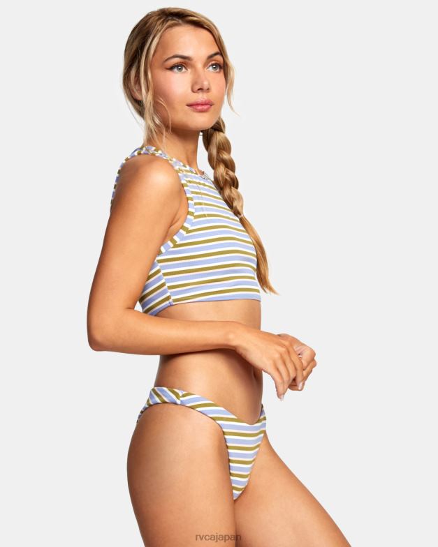 泳ぐ TP8J1668 マルチ RVCA 女性 何日も露出度の高いフランス製ビキニボトム