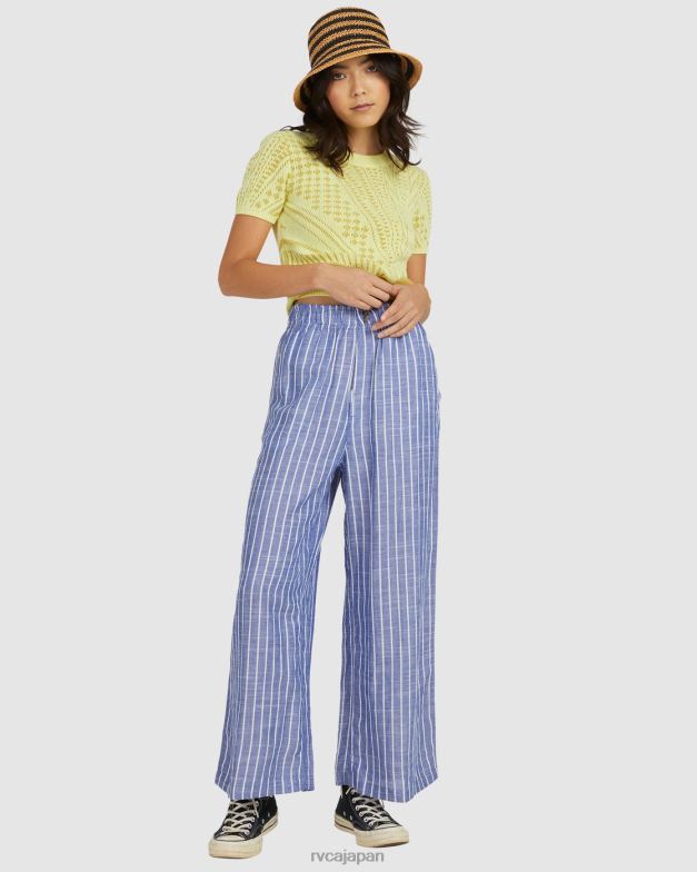 衣類 TP8J1676 ウルトラマリン RVCA 女性 航海用パンツ