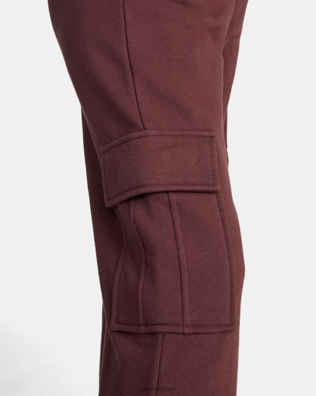 衣類 TP8J1689 エスプレッソ RVCA 女性 試乗カーゴスウェットパンツ