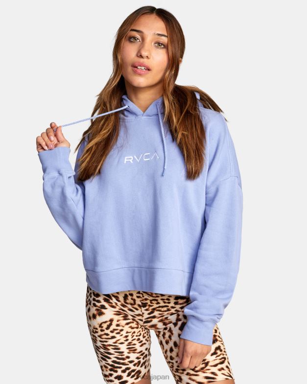 衣類 TP8J1702 グレーパープル RVCA 女性 小さなベニスパーカー