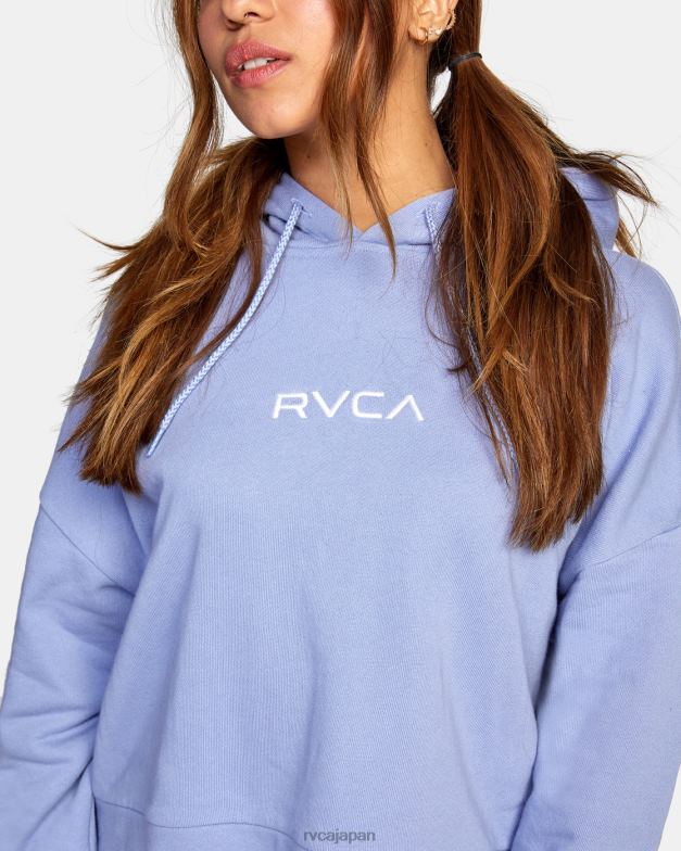 衣類 TP8J1702 グレーパープル RVCA 女性 小さなベニスパーカー