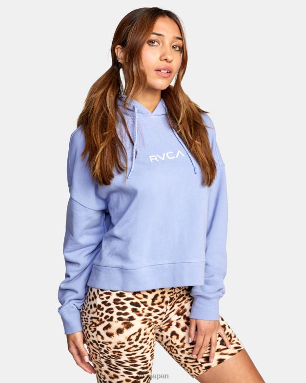 衣類 TP8J1702 グレーパープル RVCA 女性 小さなベニスパーカー