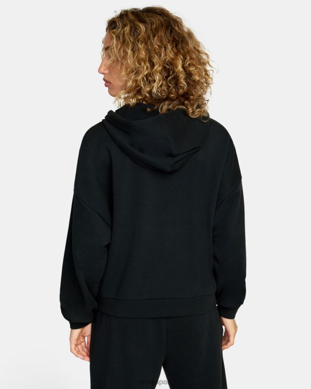 衣類 TP8J1729 黒 RVCA 女性 VAエッセンシャルパーカー