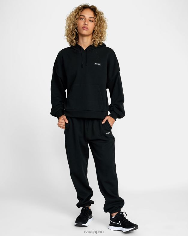 衣類 TP8J1729 黒 RVCA 女性 VAエッセンシャルパーカー