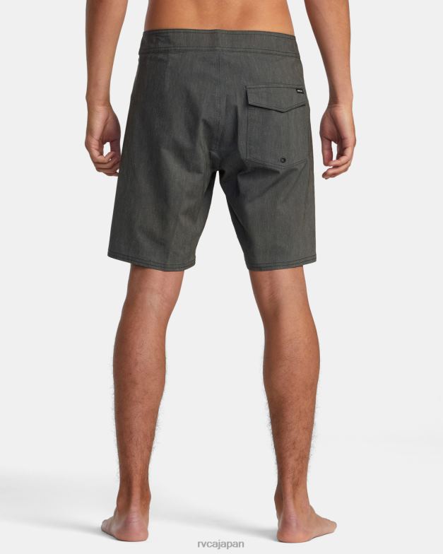 ボトムス TP8J231 黒 RVCA ユニセックス マーティン・アンダー ボードショーツ 18