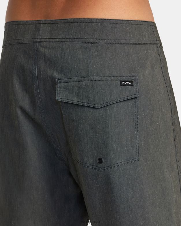 ボトムス TP8J231 黒 RVCA ユニセックス マーティン・アンダー ボードショーツ 18