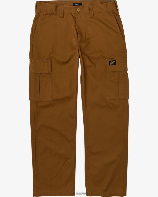 衣類 TP8J249 キャメル RVCA 男性 アメリカーナ ジーンズ