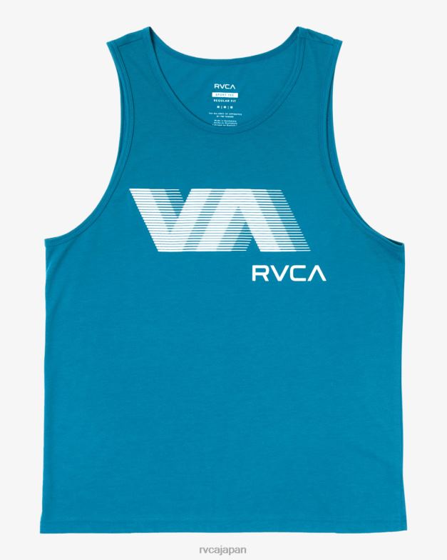 衣類 TP8J26 ティール RVCA 男性 VA ブラータンクトップ