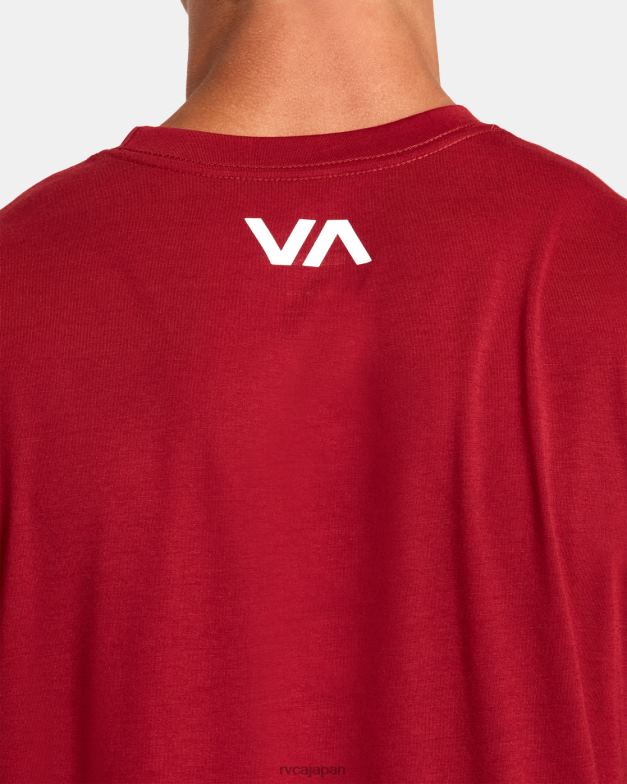衣類 TP8J303 枢機卿 RVCA 男性 アイコンTシャツ