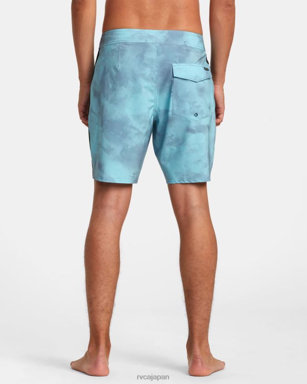 ボトムス TP8J310 アヒルブルー RVCA ユニセックス アペックス ボードショーツ 18