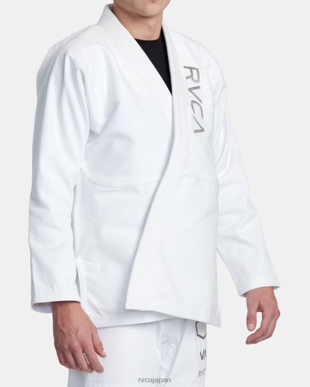 衣類 TP8J316 白 RVCA 男性 × ショヨロール ブラジリアン柔術着