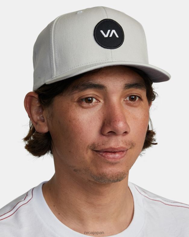 アクセサリー TP8J322 煙 RVCA 男性 VA パッチ スナップバック ハット