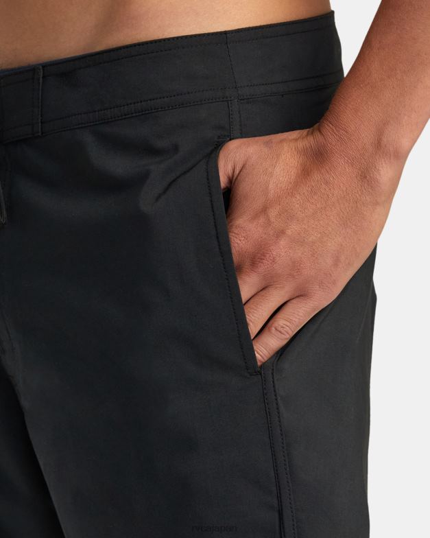 ボトムス TP8J323 黒 RVCA ユニセックス フリーポート ボードショーツ 16