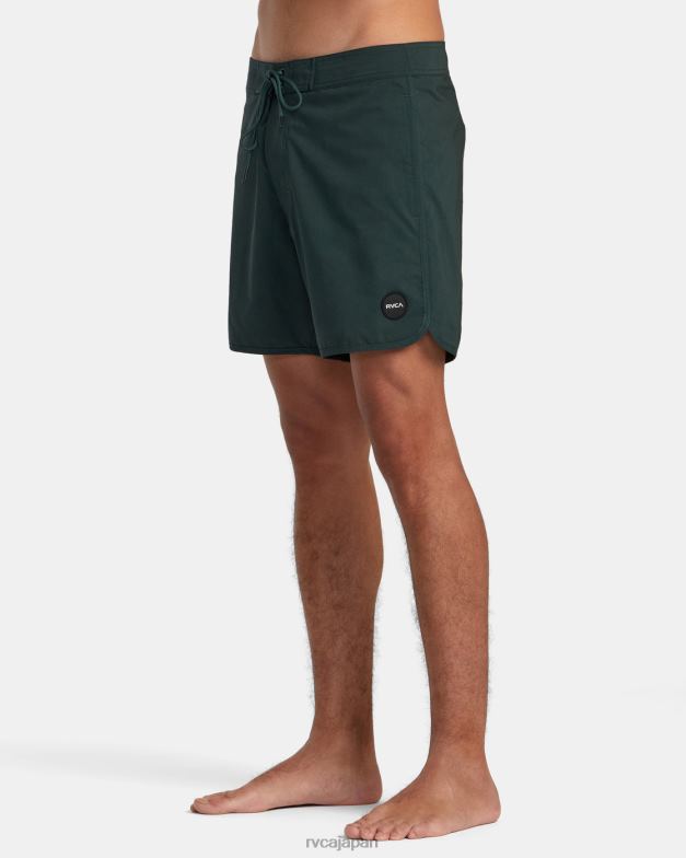 ボトムス TP8J325 ハンターグリーン RVCA ユニセックス フリーポート ボードショーツ 16